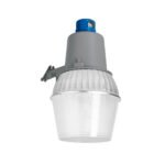 Luminario suburbano con foco LED 40W 6500K y sensor de luz