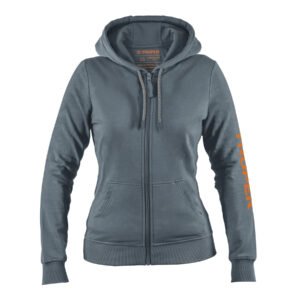 Sudadera gris Truper para dama talla EG - Tecnología de tejido flexible para siluetas amplias que proporciona confort excepcional manteniendo líneas estilizadas (Clave 65038)