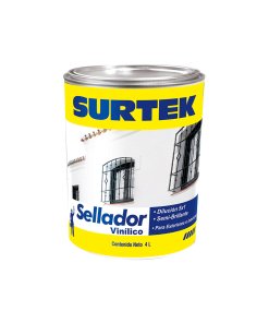 Sellador vinílico 4 Lt color blanco Surtek SV100