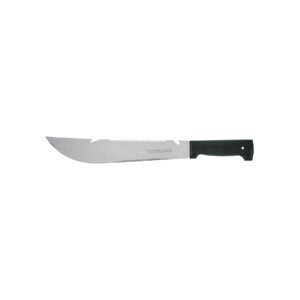 Machete rambo 12', cacha inyectada negra, con funda, TRUPER