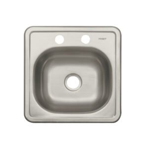 Tarja de empotrar tipo bar 38 x 38 cm, FOSET BASIC