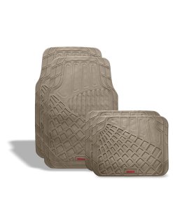 Tapetes para auto de hule, camello de lujo MIKELS TA-3