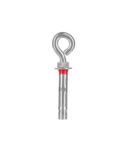 Bolsa con 4 Taquetes Expansivos 10x65 mm con Armella Cerrada, Resistencia para Instalaciones de Alta Demanda, clave 47561 - Fiero