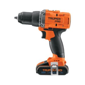 Taladro/destornillador 1/2', 20V, 1 batería 2Ah, TRUPER PRO
