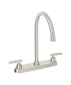 Mezcladora para Fregadero con Manerales Palanca en Acabado Satín, Diseño Elegante y Durable, Marca Tubig Foset, Clave 46772