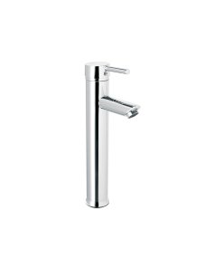 Monomando Alto Cromo para Lavabo, Resistencia y Estilo Moderno, Marca Foset Tubig, Clave 47793
