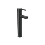 Monomando alto negro para lavabo, FOSET TÚBIG