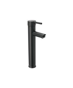 Monomando Alto Negro para Lavabo, Diseño Elegante y Resistente, Marca Foset Tubig, Clave 47795