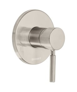 Monomando para Regadera, Acabado Satín, Funcionalidad y Estilo, Marca Foset Tübig, Clave 46790