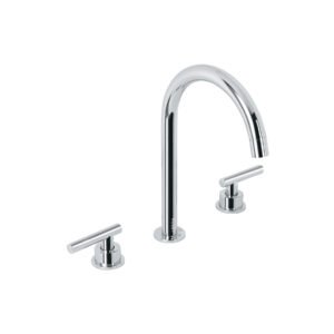 Mezcladora p/lavabo,taladros separados,palanca, cromo, TÚBIG