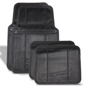 Tapetes para auto de PVC, negros MIKELS TC-2