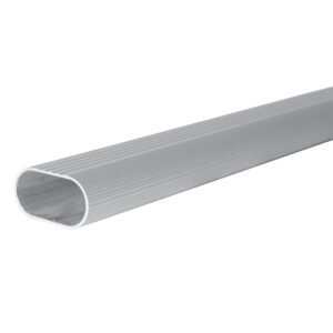 Tubo ovalado para clóset 3 m, de aluminio Lock TCLO3