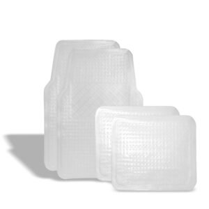 Tapetes para auto de PVC, transparentes MIKELS TC