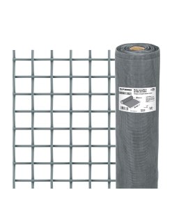 Rollo de 30 m x 0.75 m Malla Mosquitera Fibra de Vidrio Gris, Alta Durabilidad para Protección en Espacios Abiertos, clave 44964 - FIERO