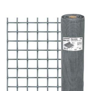 Rollo de 30 m x 0.75 m malla mosquitera fibra de vidrio gris