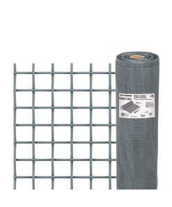 Rollo de 30 m x 0.9 m Malla Mosquitera Fibra de Vidrio Gris, Alta Durabilidad para Uso Pesado, clave 44965 - FIERO