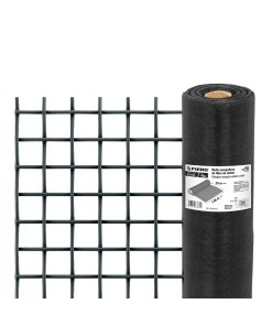 Rollo de 30 m x 1.05m Malla Mosquitera Fibra de Vidrio Negra, Resistencia y Durabilidad para Ajustes Pesados, clave 44995 - FIERO