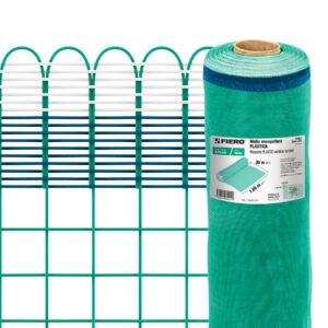Rollo de 30 m x 1.05 m de malla mosquitera plástica verde