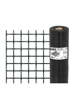 Rollo de 30 m x 1.2 m Malla Mosquitera Fibra de Vidrio Negra, Alta Resistencia para Proyectos Industriales y de Construcción, clave 44996 - FIERO