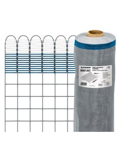 Rollo de 30 m x 1.5 m de Malla Mosquitera Plástica Gris, Versatilidad y Resistencia para Protección Eficaz contra Insectos en Espacios Abiertos, clave 44962 - FIERO