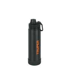Termo TRUPER de acero inoxidable 700 ml - Tecnología de aislamiento personal para bebidas calientes que preserva temperatura por horas sin transferencia al exterior (Clave 62126)