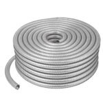 Rollo de 50 m de tubo flexible metálico de 1', VOLTECK