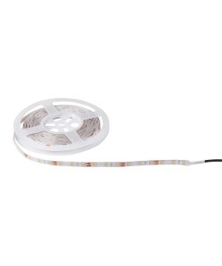 Tira LED 5 m 18 W luz cálida para interior/exterior Volteck - Ambiente acogedor con tonos amarillos para restaurantes o salas de estar (Clave 46369)