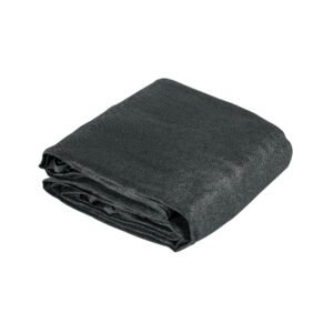 Toldo sombra 90%, raschel negro, 6m x 4m, FIERO
