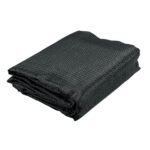 Toldo sombra 80%, monofilamento negro, 3.6m x 3m, FIERO