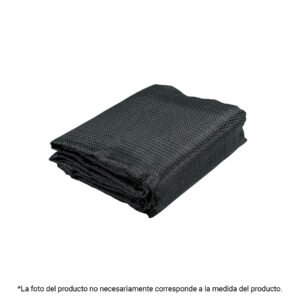 Toldo sombra 80%, monofilamento negro, 3.6m x 4m, FIERO