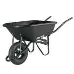 Carretilla concha plástica 5 ft3 Neumática b/tubular, PRETUL