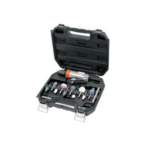 Kit de mini esmeriladora 1/4' con estuche plástico, TRUPER