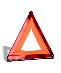 Triángulo reflejante económico (17”) MIKELS TR-17E