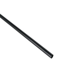 Tubo Redondo de 3.0 m Negro para Closet, Alta Resistencia para Conexiones de Protección, Clave 46581, HERMEX