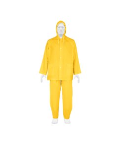 Conjunto impermeable ligero de PVC, talla G, solución duradera para protección en condiciones húmedas, Pretul clave 27095
