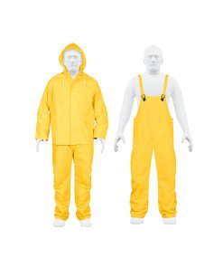 Conjunto TRUPER Impermeable XG - DOBLE CAPA PROFESIONAL - Protección Superior - Alta Resistencia - Talla Extra Grande - Clave 14420