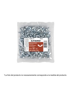 Bolsa con 100 Tuercas Tipo Mariposa, 1/4', herramienta para fijación, clave 40919 - FIERO Fiero