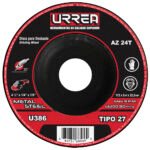 Disco abrasivo tipo 27 para metal 4-1/2" x 1/4" Urrea U386