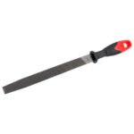 Lima media caña bastarda con mango bimaterial 8" Urrea UFMBB8