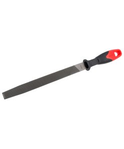 Lima plana bastarda con mango bimaterial 8" Urrea UFPBB8