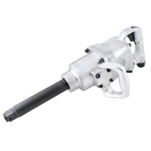 Pistola de impacto neumática cuadro de 1" 1,500 Ft-lb con extensión 6" sistema twin hammer Urrea UP797-6