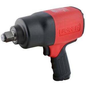 Pistola de impacto neumática cuadro de 3/4" 1,200 Ft-lb composite sistema twin hammer Urrea UPC776