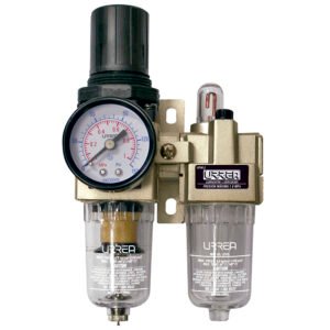 Filtro regulador y lubricador de aire 1/4" NPT Urrea UPWL2