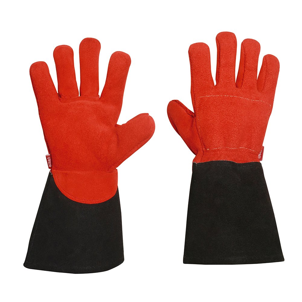 Guantes de carnaza para soldador unitalla Urrea USGLS