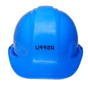 Casco de seguridad con ajuste de 4 puntos, color azul Urrea USH01B
