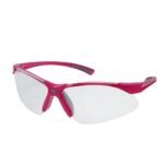 Lentes de seguridad modelo Orión, transparentes con rosa Urrea USL008