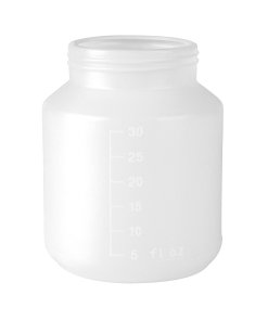 Vaso de Plástico Truper para PIPI-33E - Tecnología Liviana para Uso con Pistolas de Gravedad de Bajo Volumen (Clave 102055)