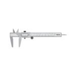 Calibrador vernier escolar 5', acero, std y mm, PRETUL