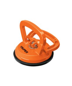 Ventosa Truper de Aluminio para Vidrio 1 Copa - Tecnología de Succión Potente para Manipulación Segura de Cristales (Clave 100760)