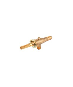 Válvula Horizontal de Latón 1/8' para Gas LP, sin Maneral, Alta Durabilidad y Funcionalidad, Clave 49977, FOSET